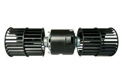 #11146T ماطور مع 2 ريشة تايلندي 404 / BLOWER MOROR 404 12V DC 1-SPD WITH 2 PLASTIC BLOWERS