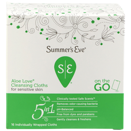 سمرز ايف - مسحات مبللة ألوا لوف 16 قطعة قماشية