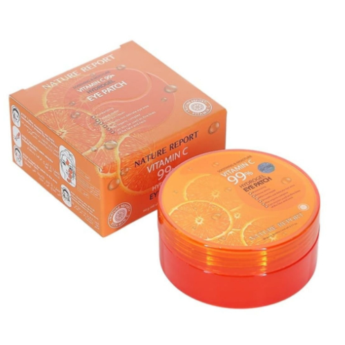 ناتشر ريبورت - 60 قطعة من جل فيتامين سي لتحت العين