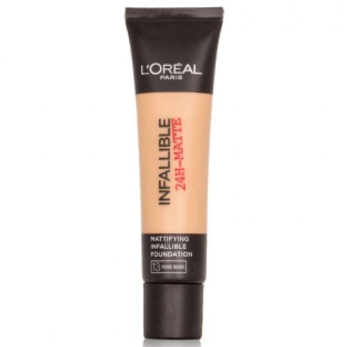 لوريال باريس -  كريم أساس من دون لمعة إنفاليبل ROSE BEIGE