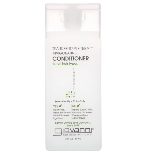 جيوفاني - بلسم منعش بشجرة الشاي لعلاج ثلاثي التأثير 60 مل