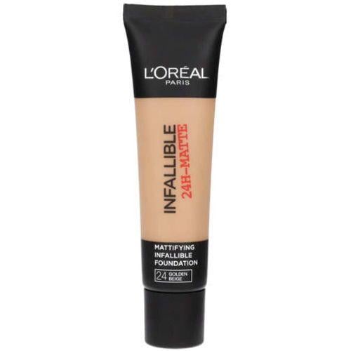 لوريال باريس -  كريم أساس من دون لمعة إنفاليبل GOLDEN BEIGE