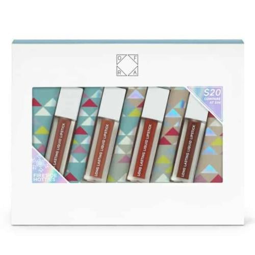 اوفرا -مجموعة أرواج الشفاه فاير سايد هوتيز