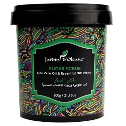 جاردن اوليان - مقشر السكر بزيت الالوفيرا والأعشاب الأساسية 600 جرام