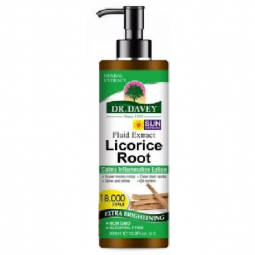 دكتور ديفي - لوشن مبيض للجسم بخلاصة عرق السوس  500 مل