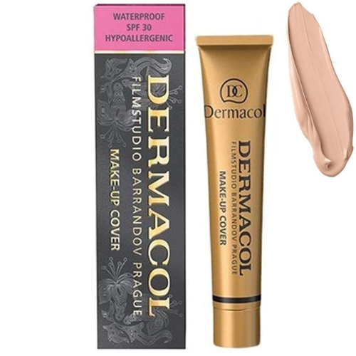 ديرما كول - كريم أساس رقم 212 وخافي عيوب البشرة