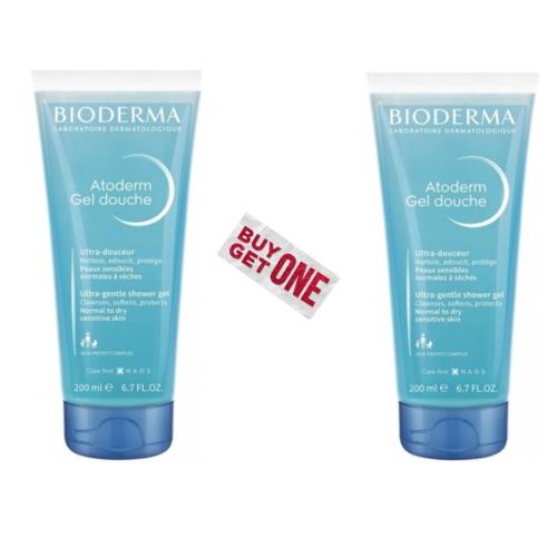 بيوديرما - جل إستحمام اتوديرم الرغوي لتنقية البشرة 200 مل