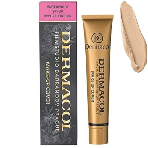 ديرما كول - كريم أساس رقم 210 وخافي عيوب البشرة