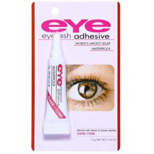 صمغ لاصق للرموش الصناعية غامق اللون من اي