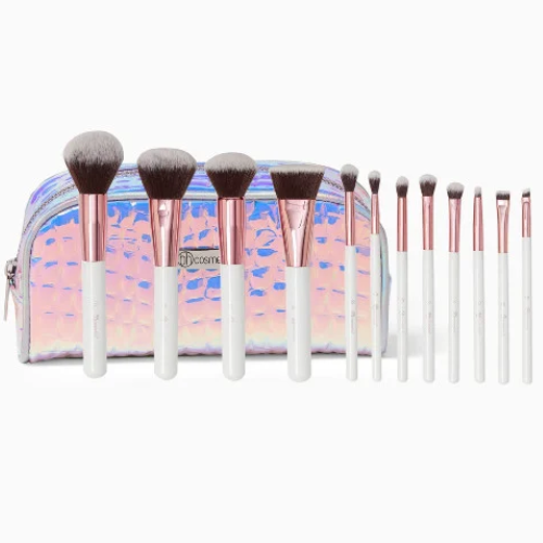 بي اتش كوزماتيكس - مجموعة فرش مكياج كريستال كوارتز 12 فرشاة