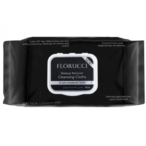 مناديل مبللة لإزالة المكياج 25 قطعة  فلورتشي