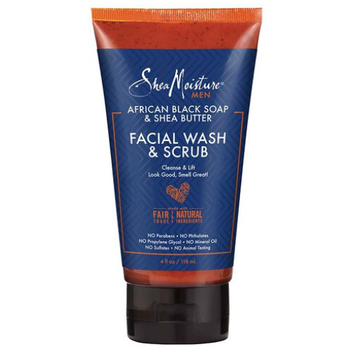 شيا مويستشر - غسول ومقشر الصابون الأسود الأفريقي وزبدة الشيا 118مل