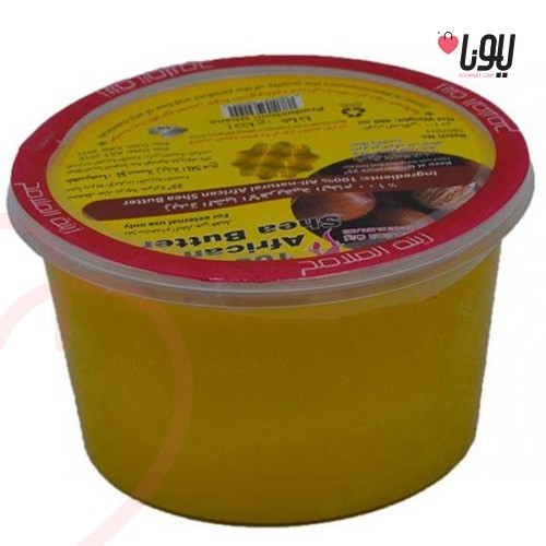 زينة الملامح - زبدة الشيا الأفريقية الطبيعية الذهبية 400مل