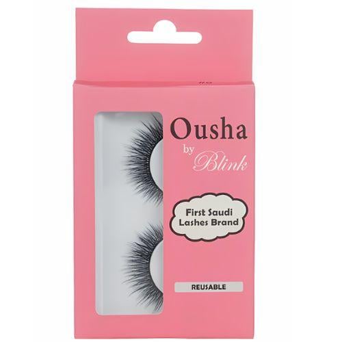 رموش شعر طبيعي مزدوجة رقم 8 من اوشا