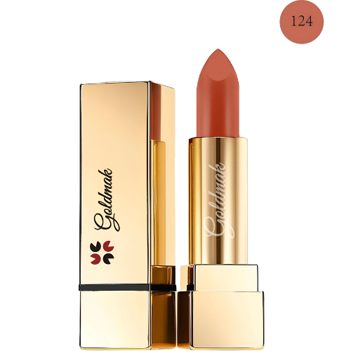 أحمر شفاه روج كريمي غير لامع 124 من جولدماك