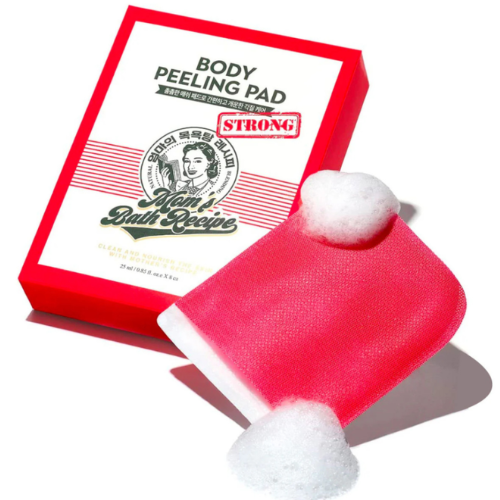 ليفة تقشير الجسم القوية 8 قطع من مومز باث