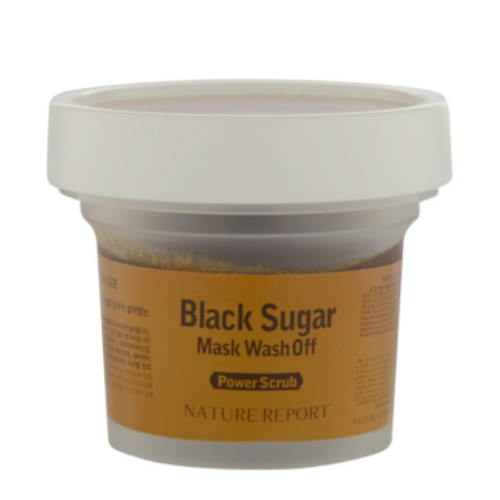ناتشر ريبورت - قناع الوجه بالسكر الأسود 100 غرام