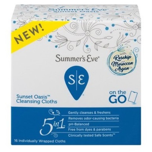 سمرز ايف - مسحات مبللة صنست أويسيس 16 قطعة قماشية