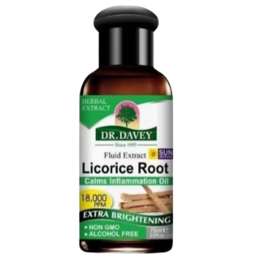 دكتور ديفي -زيت جذر عرق السوس للعناية بالبشرة - 75 مل