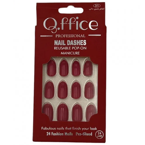 كيو فيسي - أظافر صناعية لاصقة SM001-31