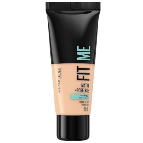 ميبلين - كريم اساس 104 فيت مي غير لامع SOFT IVORY