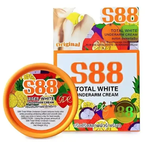 كريم توتال وايت لتفتيح منطقة البط من اس 88 -35 جرام