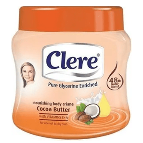 كلير - كريم لوشن للجسم بخلاصة زبدة الكاكاو 500 مل