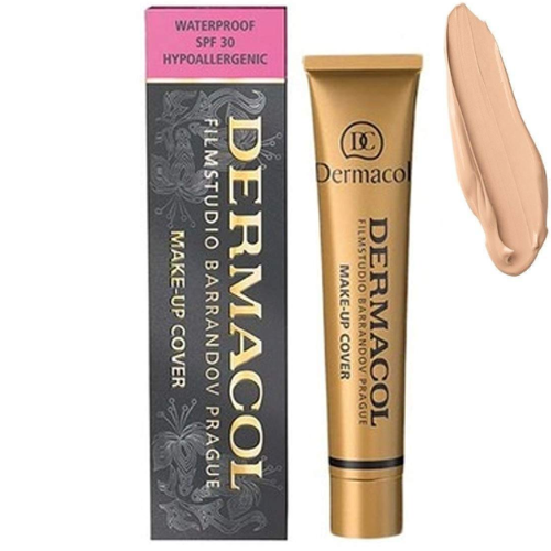 ديرما كول - كريم أساس رقم 209 و خافي عيوب البشرة