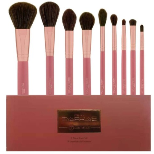 بي اتش كوزماتيكس - مجموعة فرش مكياج اتز ماي راي راي - 9 فرش