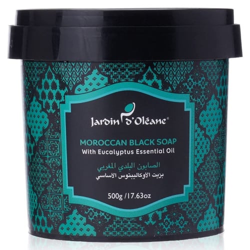 جاردن اوليان - الصابون المغربي بزيت الأوكاليبتوس الأساسي 500 جرام