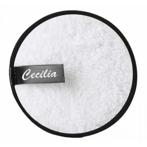 منشفة إزالة المكياج بلون أبيض من سيسليا
