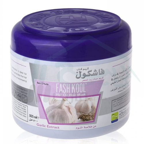 حمام زيت للشعر بخلاصة الثوم من فاشكول 500 مل