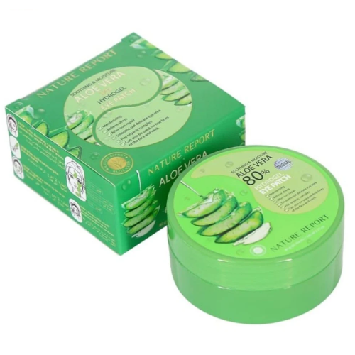 ناتشر ريبورت - 60 قطعة من جل الصبار لتحت العين