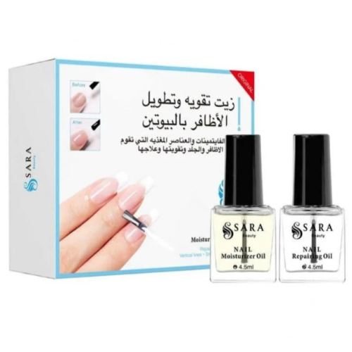 ساره بيوتي - زيت لتقوية وتطويل الأظافر بالبيوتين