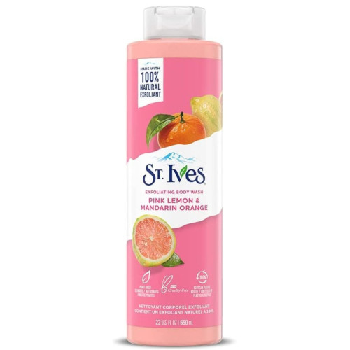 إس تي إيفز - غسول جسم منعش بالليمون واليوسفي 650 مل