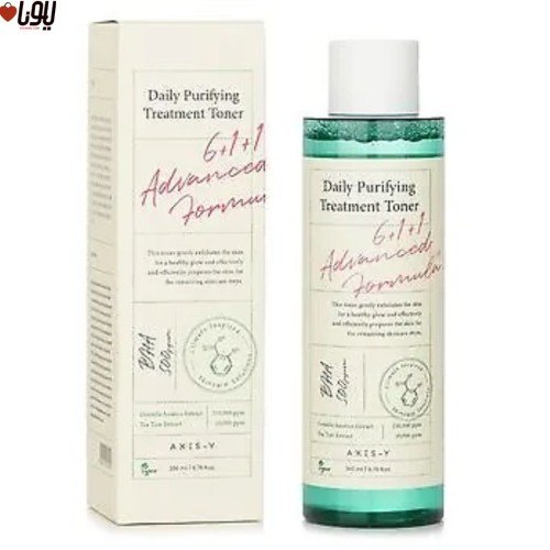 تونر علاجي يومي منقي البشرة من اكسيس واي 200 مل