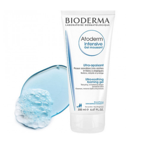 بيوديرما - اتوديرم انتنسيف جل رغوة منظف يومي للبشرة الجافة والحساسة 200 مل