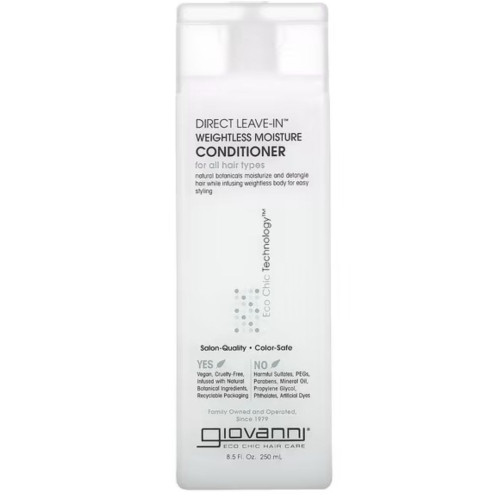 جيوفاني - بلسم مرطب عديم الوزن لتنعيم الشعر مباشرة 250مل