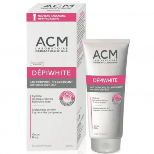 ايه سي ام -وايت لوشن حليبي لتفتيح وترطيب الجسم200مل