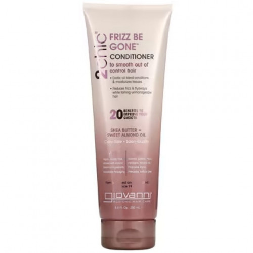 جيوفاني - بلسم للتخلص من التجعد بزبدة الشيا وزيت اللوز الحلو250 مل