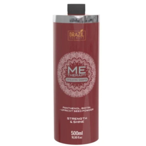 مي ثيرابي - شامبو مقشر البانثينول البيوتين و مسحوق بذور المشمش 500 مل