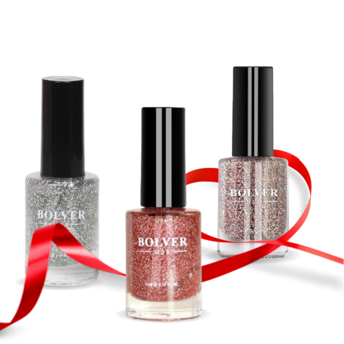 بلوفير - مجموعة طلاء الأظافر الامعة