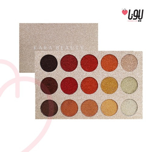 كارا بيوتي -باليت ظلال عيون قليترات جلكسي ES49