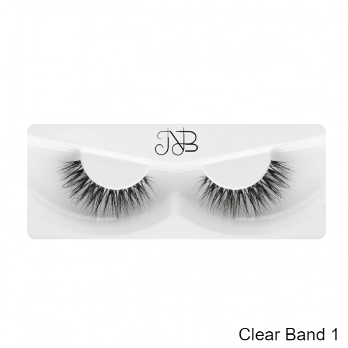 نورة بو عوض - رموش المنك الطبيعي خيط اسودClear Band 1