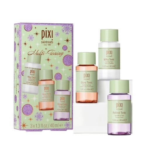 بيكسي - طقم تونر للتقشير والفيتامين سي والحليب 40 مل