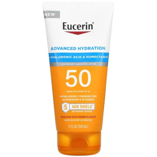 يوسيرين -لوشن الترطيب للحماية من الشمس بعامل حماية 50 / 150مل