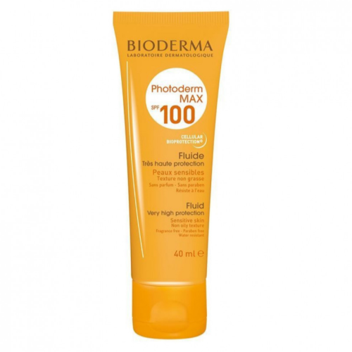 بيوديرما - ماكس سائل إس بي إف100 واقي من أشعة الشمس - 40 مل