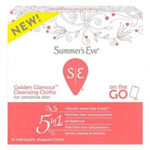 سمرز ايف - مسحات مبللة جولدن جلامور  16 قطعة قماشية