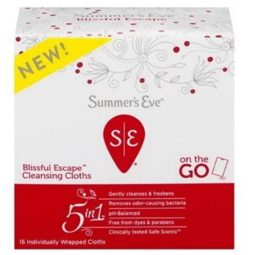 سمرز ايف - مسحات مبللة للبشرة العادية 16 قطعة قماشية