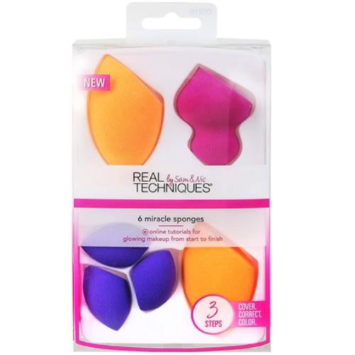 طقم اسفنجات ميركل 6 قطع من ريل تكنيك